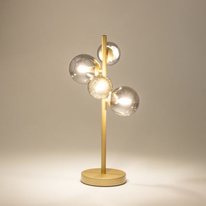 Brilagi - LED Stolna lampa MILLA 4xG9/3W/230V zlatna/dimna