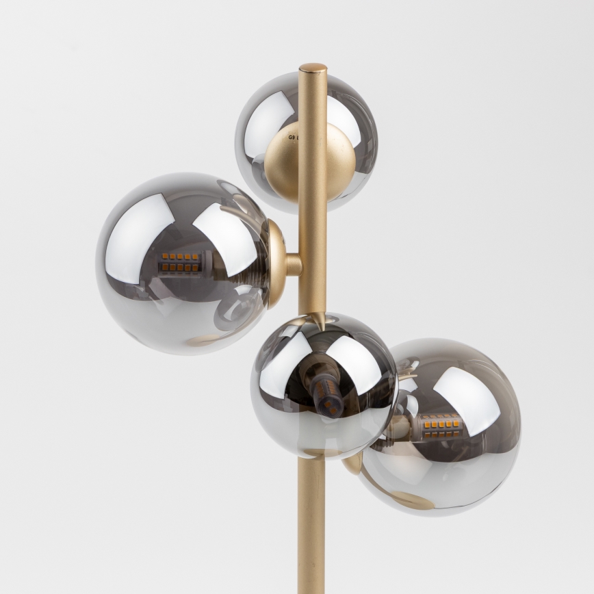 Brilagi - LED Stolna lampa MILLA 4xG9/3W/230V zlatna/dimna