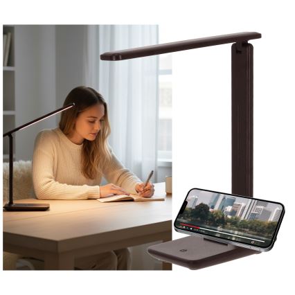 Brilagi - LED stolna lampa s prigušivanjem MODO LED/7W/230V 3000/4000/6500K smeđa