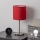 Brilagi - LED stolna lampa NUBILA 1xE27/60W/230V crvena