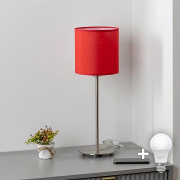 Brilagi - LED stolna lampa NUBILA 1xE27/60W/230V crvena