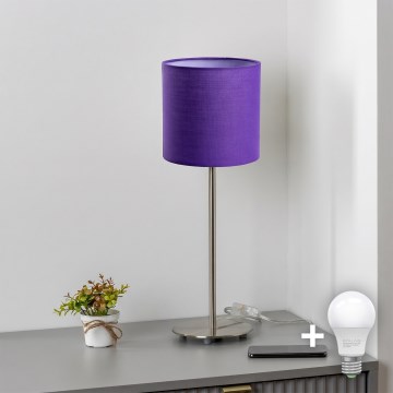 Brilagi - LED stolna lampa NUBILA 1xE27/60W/230V ljubičasta