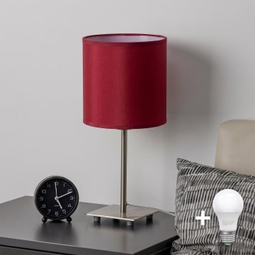 Brilagi - LED stolna lampa NUBILA 1xE27/60W/230V pompejska crvena