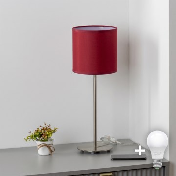 Brilagi - LED stolna lampa NUBILA 1xE27/60W/230V pompejska crvena