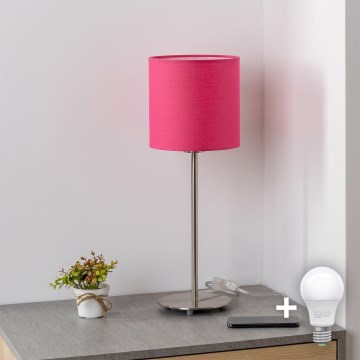 Brilagi - LED stolna lampa NUBILA 1xE27/60W/230V ružičasta