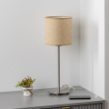 Brilagi - LED stolna lampa NUBILA 1xE27/60W/230V svijetlo smeđa
