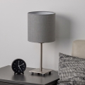 Brilagi - LED stolna lampa NUBILA 1xE27/60W/230V svijetlosiva