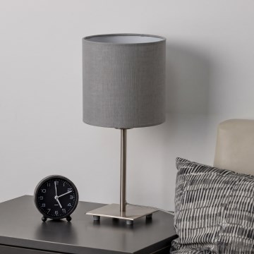 Brilagi - LED stolna lampa NUBILA 1xE27/60W/230V svijetlosiva
