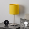 Brilagi - LED stolna lampa NUBILA 1xE27/60W/230V žuta