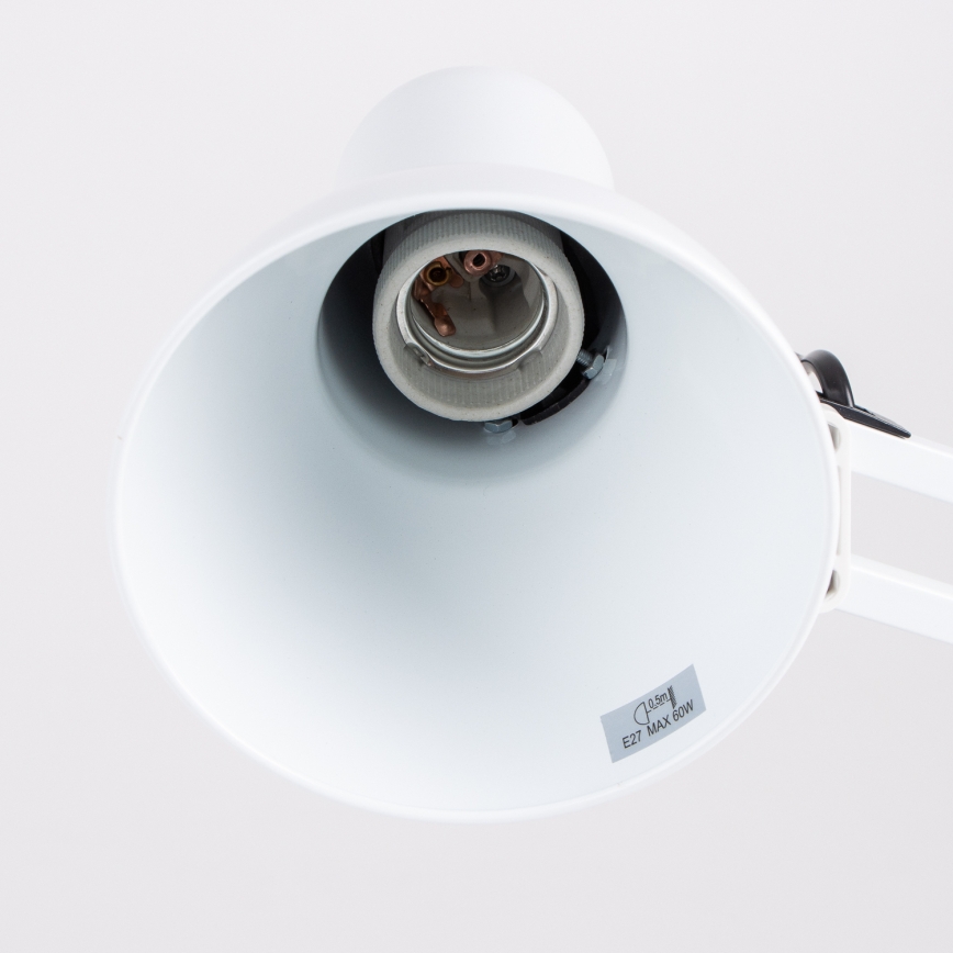 Brilagi - LED Stolna lampa ROMERO 1xE27/10W/230V bijela