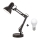 Brilagi - LED Stolna lampa ROMERO 1xE27/10W/230V crna