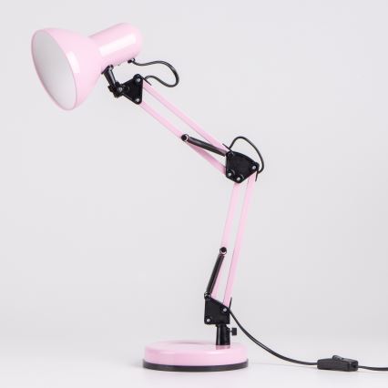 Brilagi - LED Stolna lampa ROMERO 1xE27/10W/230V ružičasta