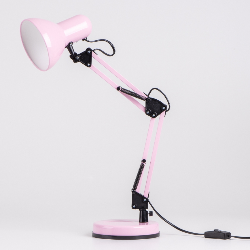 Brilagi - LED Stolna lampa ROMERO 1xE27/10W/230V ružičasta