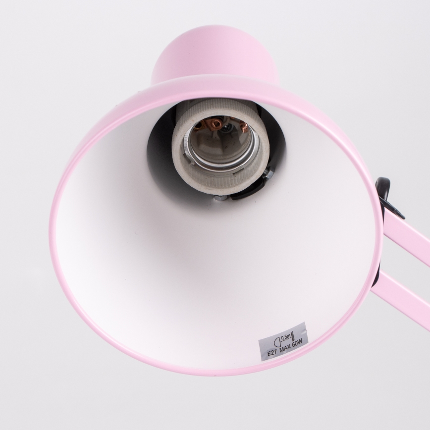 Brilagi - LED Stolna lampa ROMERO 1xE27/10W/230V ružičasta