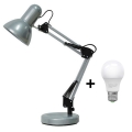 Brilagi - LED Stolna lampa ROMERO 1xE27/10W/230V srebrna