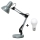 Brilagi - LED Stolna lampa ROMERO 1xE27/10W/230V srebrna