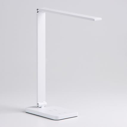 Brilagi - LED stolna lampa s dodirnim prigušivačem i bežičnim Qi punjenjem MODO CHARGE LED/7W/5V 3000/4000/6000K bijela