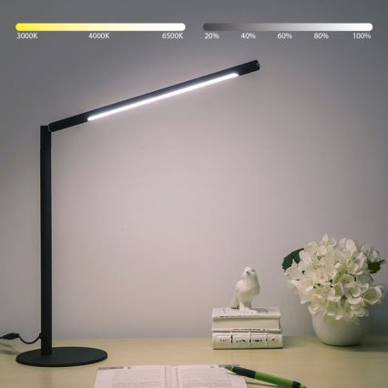 Brilagi - LED stolna svjetiljka s dodirnim prigušivanjem VARIO LED/7W/230V 3000-6500K CRI 96 crna