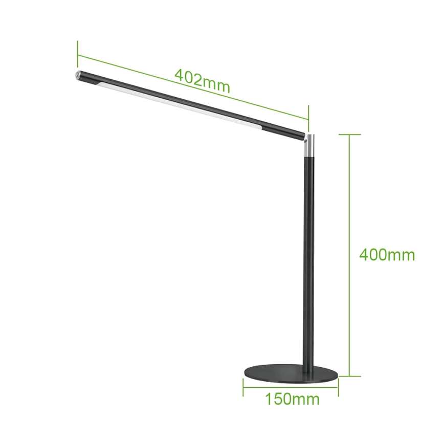 Brilagi - LED stolna svjetiljka s dodirnim prigušivanjem VARIO LED/7W/230V 3000-6500K CRI 96 crna
