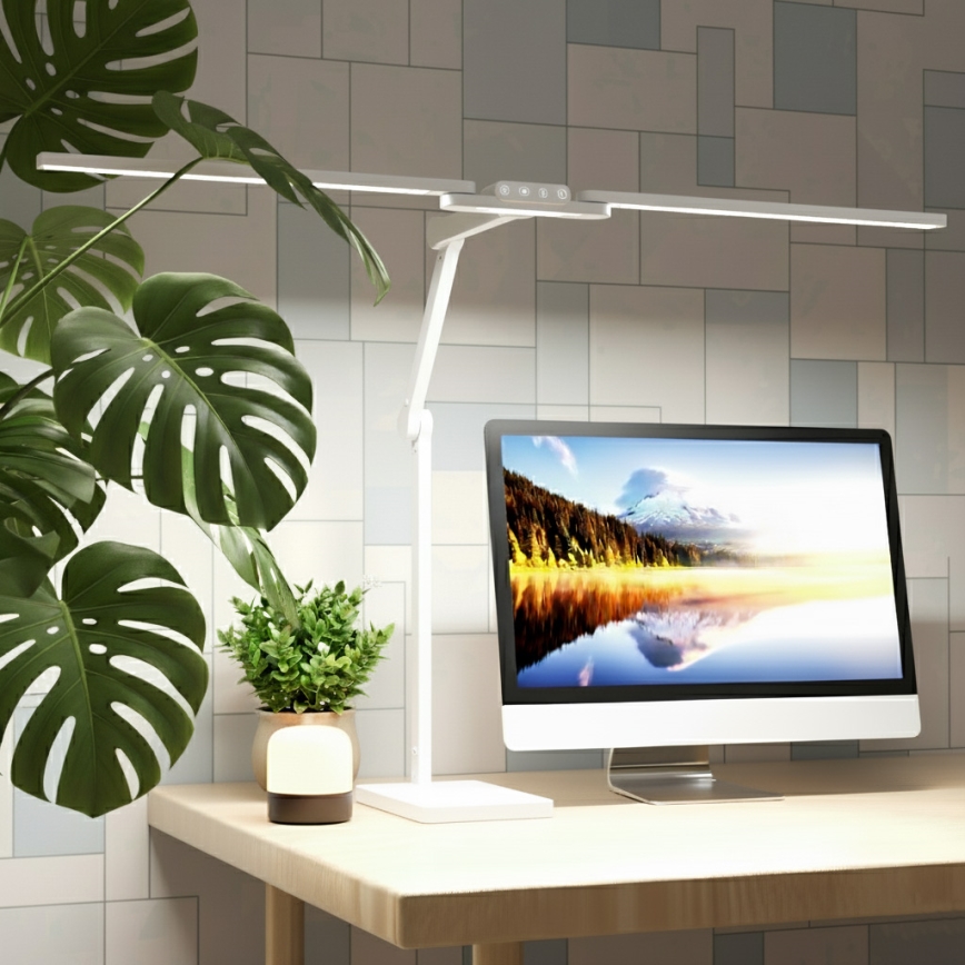 Brilagi - LED prigušiva dodirna stolna lampa VARIO LED/24W/230V 3000-6500K CRI 92 bijela