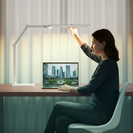 Brilagi - LED prigušiva dodirna stolna lampa VARIO LED/24W/230V 3000-6500K CRI 92 bijela