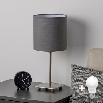 Brilagi - LED stolna svjetiljka NUBILA 1xE27/60W/230V antracit