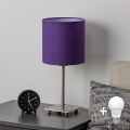Brilagi - LED stolna svjetiljka NUBILA 1xE27/60W/230V ljubičasta