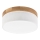 Brilagi - LED Stropna lampa BELLADONNA LED/20W/230V Ø 30 cm bijela/ hrast