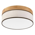 Brilagi - LED Stropna lampa BELLADONNA LED/20W/230V Ø 30 cm krem/buk