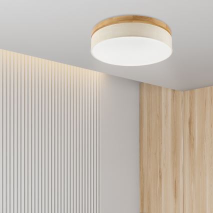 Brilagi - LED stropna lampa BELLADONNA LED/36W/230V dijametar 50 cm krem/buk