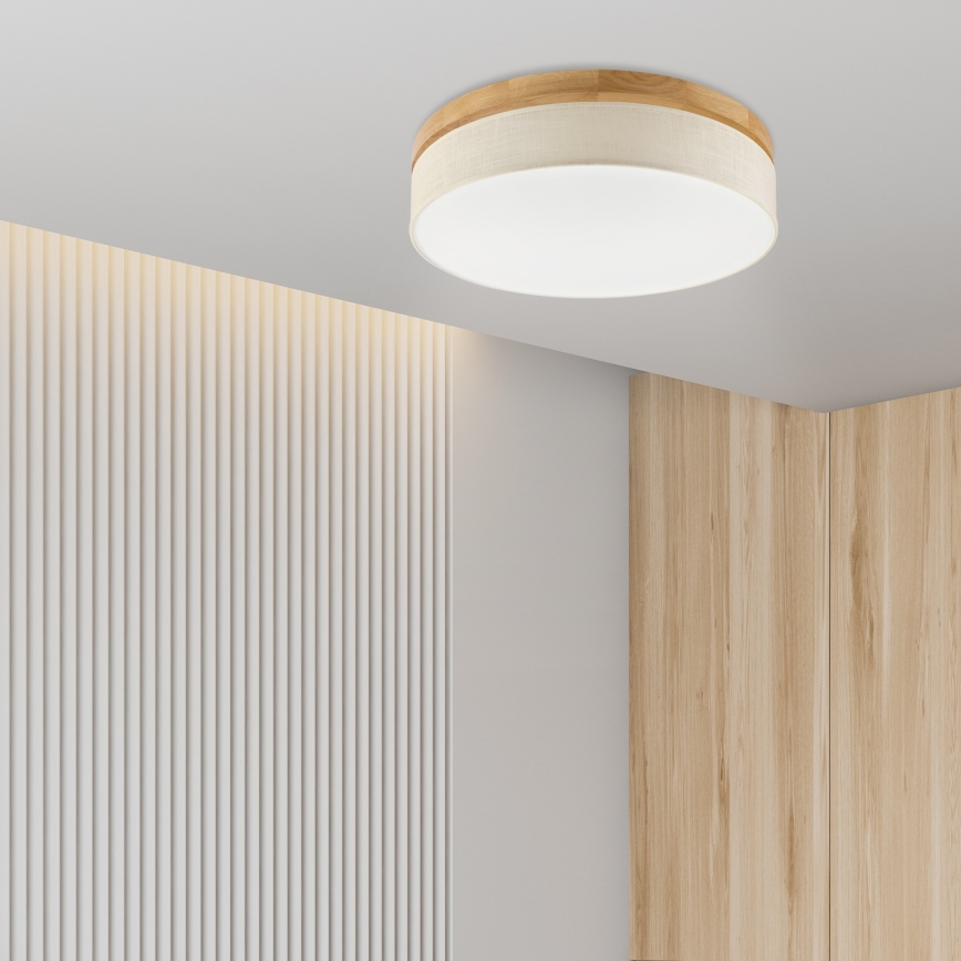 Brilagi - LED stropna lampa BELLADONNA LED/36W/230V dijametar 50 cm krem/buk
