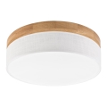 Brilagi - LED Stropna lampa BELLADONNA LED/36W/230V Ø 40 cm bijela/hrast