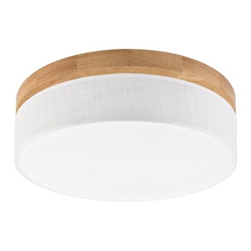 Brilagi - LED Stropna lampa BELLADONNA LED/36W/230V Ø 40 cm bijela/hrast