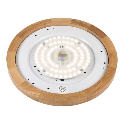 Brilagi - LED Stropna lampa BELLADONNA LED/36W/230V Ø 40 cm bijela/hrast