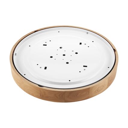 Brilagi - LED Stropna Lampa CARVALHO 4xE27/60W/230V hrast ø 57,5 cm