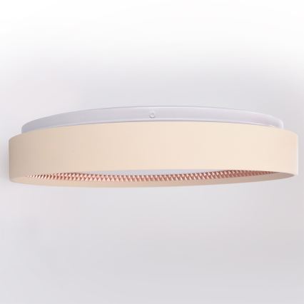 Brilagi - Prigušivo LED stropno svjetlo WALDO LED/48W/230V 3000-6500K Ø 40 cm bež/zlatno + daljinski upravljač
