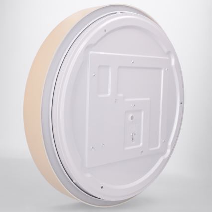 Brilagi - Prigušivo LED stropno svjetlo WALDO LED/48W/230V 3000-6500K Ø 40 cm bež/zlatno + daljinski upravljač