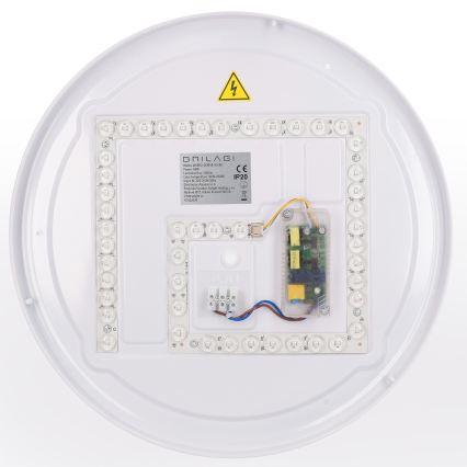 Brilagi - Prigušivo LED stropno svjetlo WALDO LED/48W/230V 3000-6500K Ø 40 cm bež/zlatno + daljinski upravljač