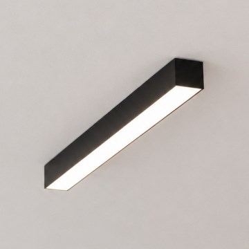 Brilagi - LED stropna nadgradna svjetiljka FULLDAY LED/10/15/20W/230V 2700/4000/6000K 60 cm crna