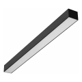 Brilagi - LED stropna nadgradna svjetiljka FULLDAY LED/10/15/20W/230V 2700/4000/6000K 60 cm UGR<19 crna