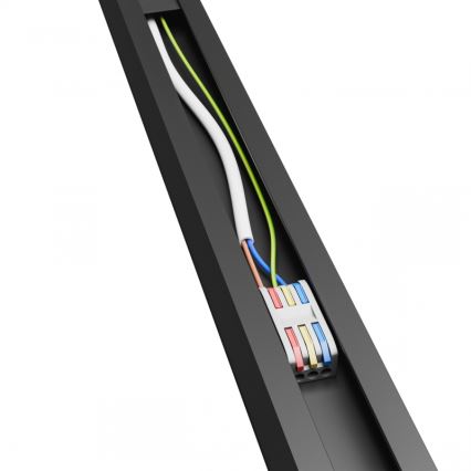 Brilagi - LED stropna nadgradna svjetiljka FULLDAY LED/30/40/50W/230V 2700/4000/6000K 150 cm UGR19 crna