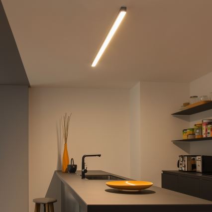 Brilagi - LED stropna nadgradna svjetiljka FULLDAY LED/30/40/50W/230V 2700/4000/6000K 150 cm UGR19 crna