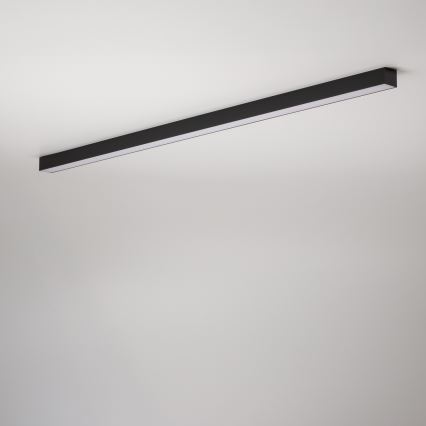 Brilagi - LED stropna nadgradna svjetiljka FULLDAY LED/30/40/50W/230V 2700/4000/6000K 150 cm UGR19 crna