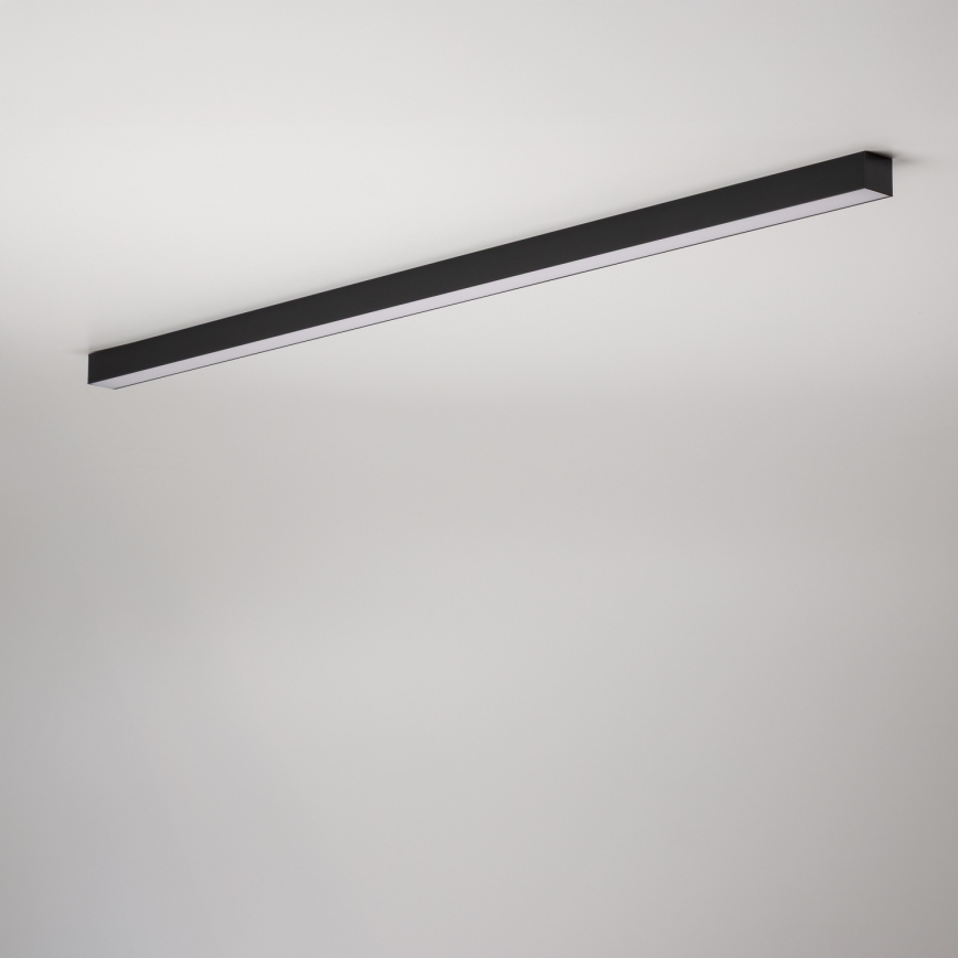 Brilagi - LED stropna nadgradna svjetiljka FULLDAY LED/30/40/50W/230V 2700/4000/6000K 150 cm UGR19 crna