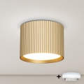 BRILAGI - LED Stropna reflektorska svjetiljka STRIPY 1xGX53/15W/230V 60x82 mm zlatna