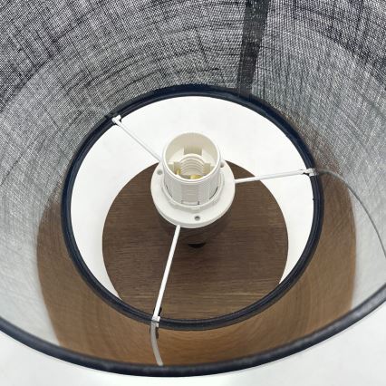 Brilagi - LED Stropna svjetiljka ANTHONY 1xE14/60W/230V hrast orah/crna