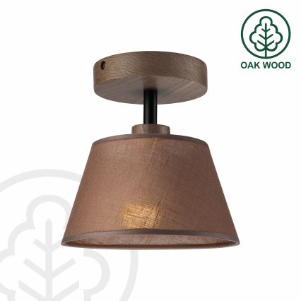 Brilagi - LED Stropna svjetiljka ANTHONY 1xE14/60W/230V hrast orah/smeđa