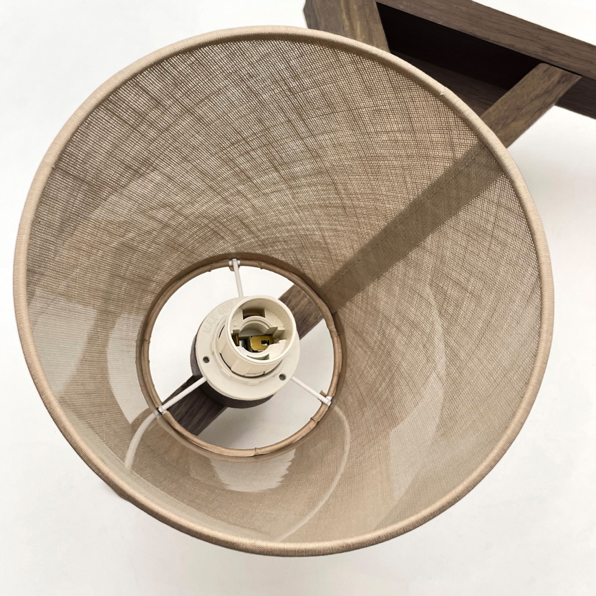 Brilagi - LED Stropna svjetiljka ANTHONY 3xE14/40W/230V hrast orah/bež