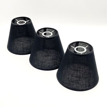 Brilagi - LED Stropna svjetiljka ANTHONY 3xE14/40W/230V hrast orah/crna
