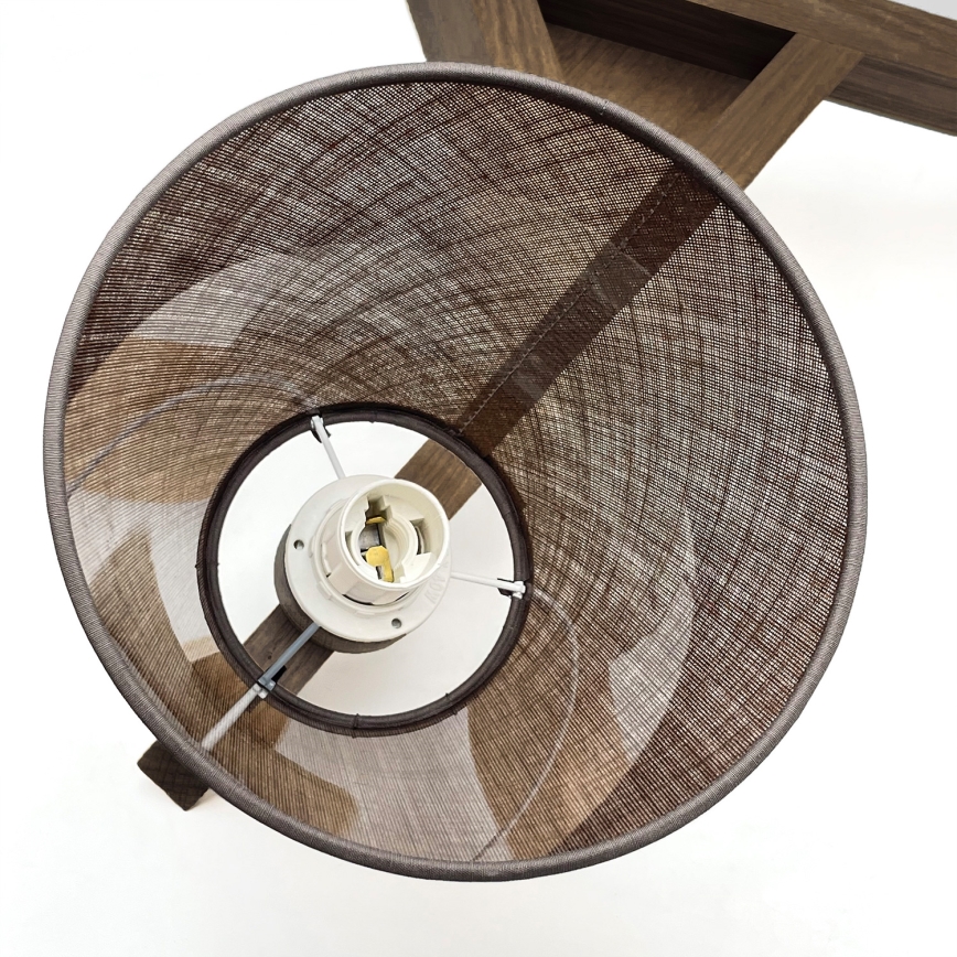 Brilagi - LED Stropna svjetiljka ANTHONY 3xE14/40W/230V hrast orah